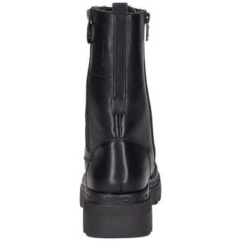 Tom Tailor Schnürstiefel in schwarz