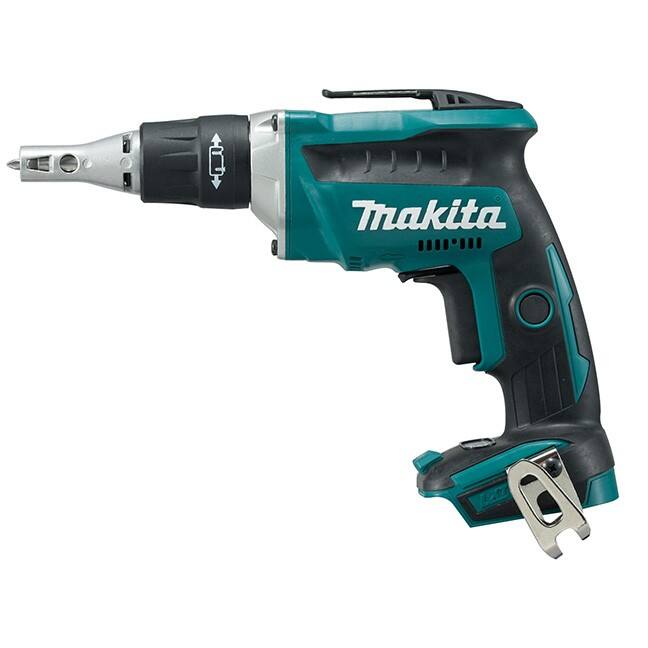 Makita Trockenbauschrauber DFS452Z Blau, Schwarz
