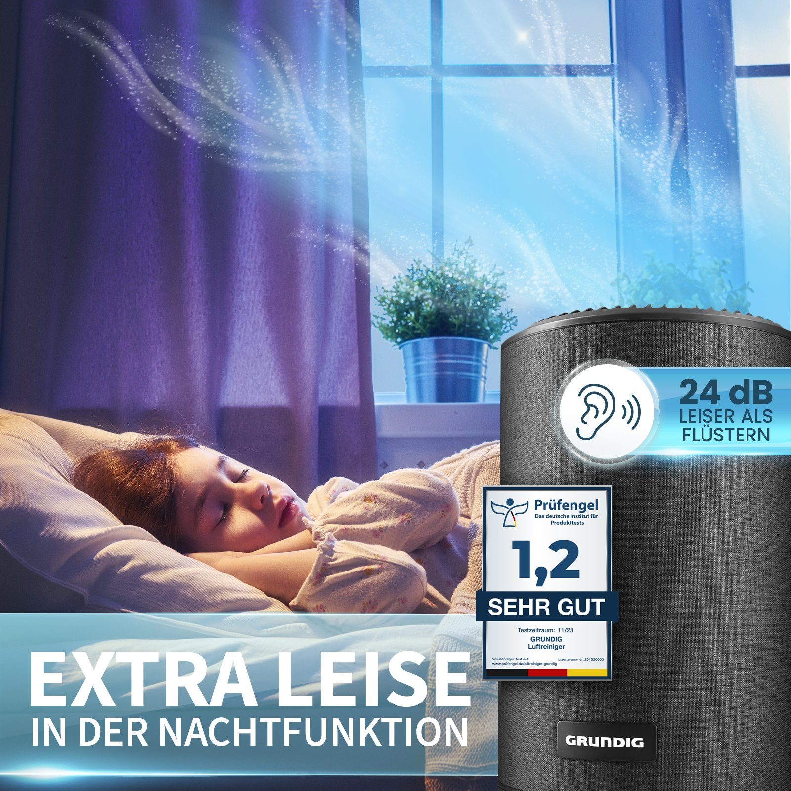 Grundig Luftreiniger Luftreiniger Allergiker Air Purifier
