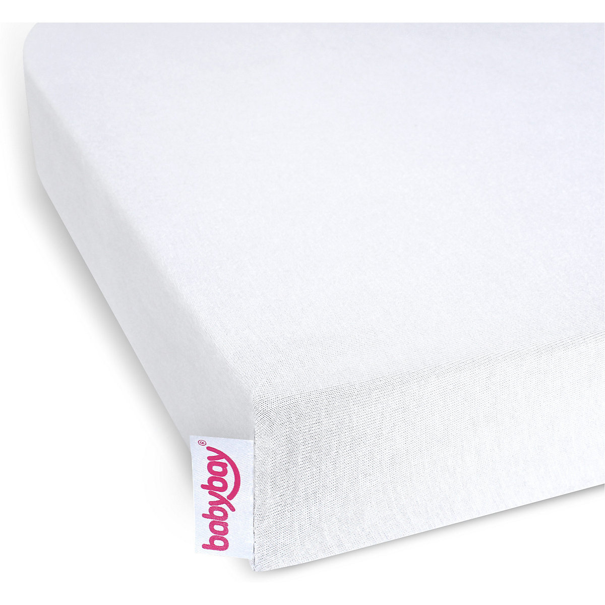 Spannbettlaken für babybay original & maxi mit Verlängerungsseite, 89 x 65 cm