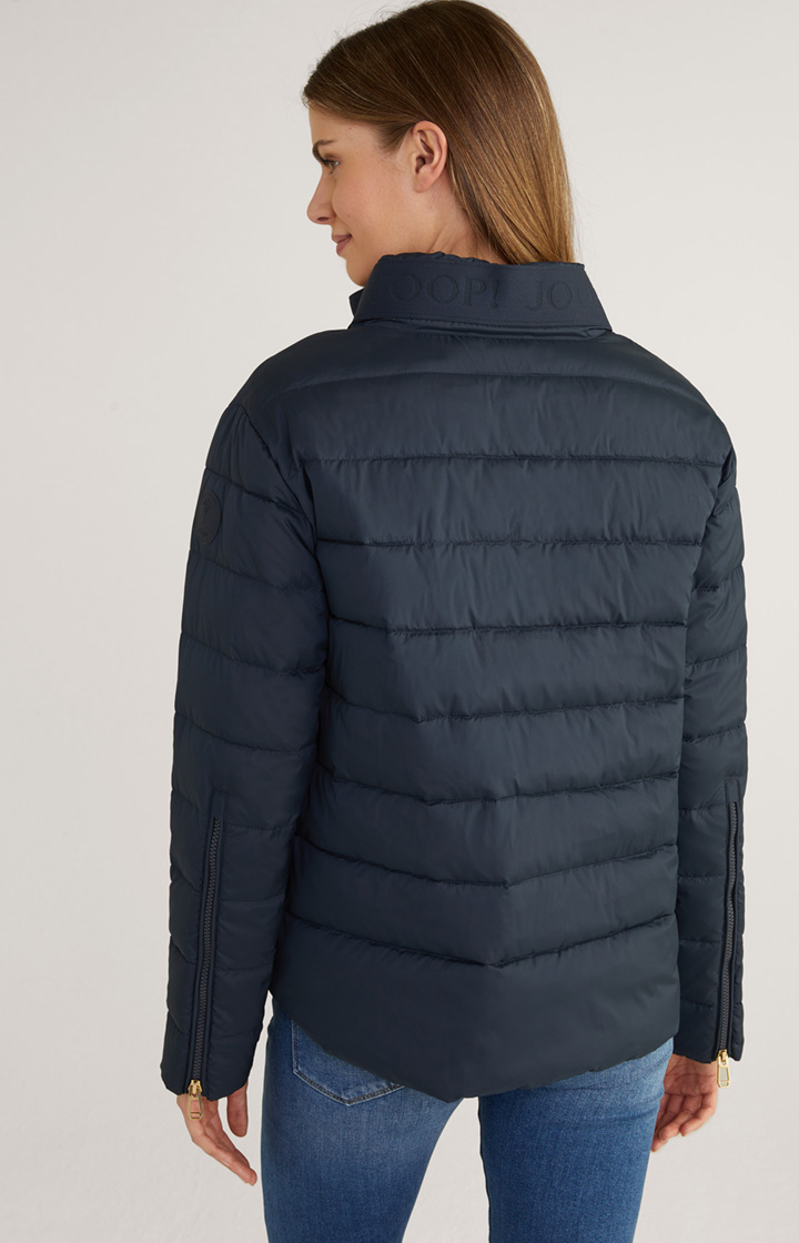 Steppjacke in Navy