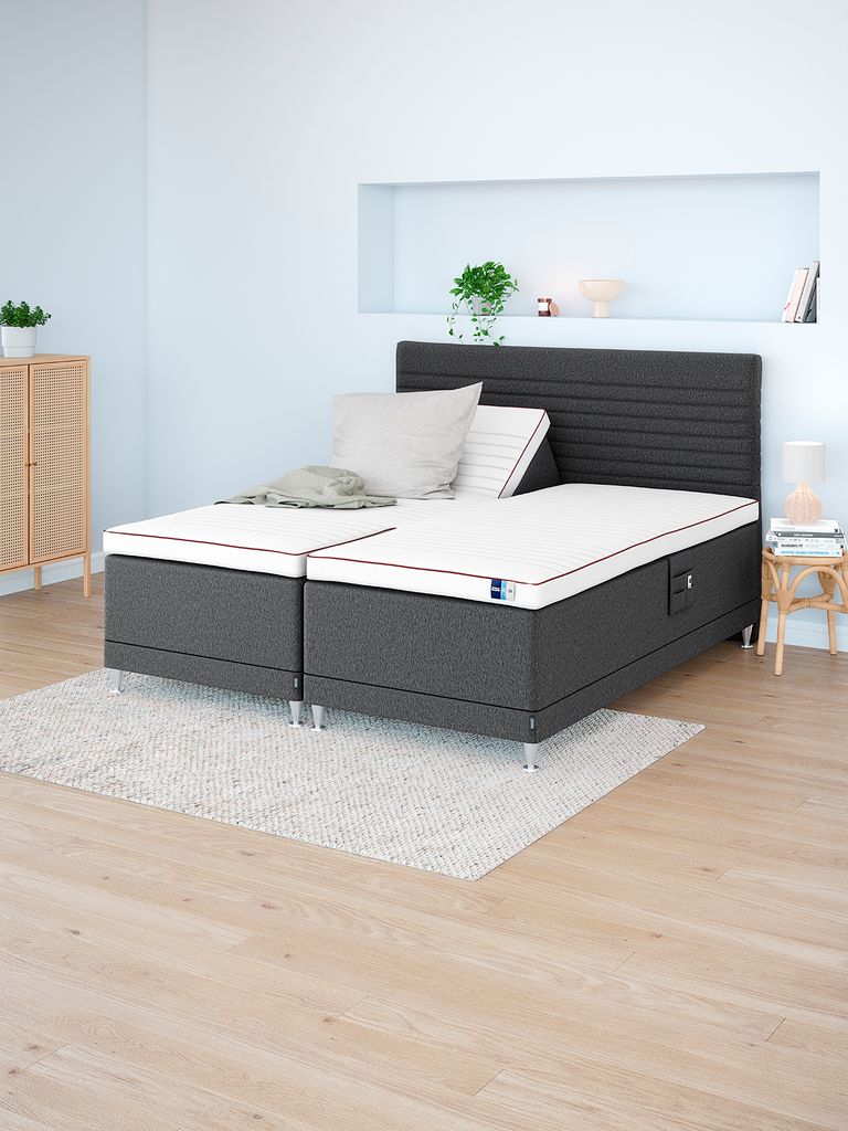 Cama ajustável TEMPRAKON ULA dourada 180x200 TEMPRAKON ULA cinza-47