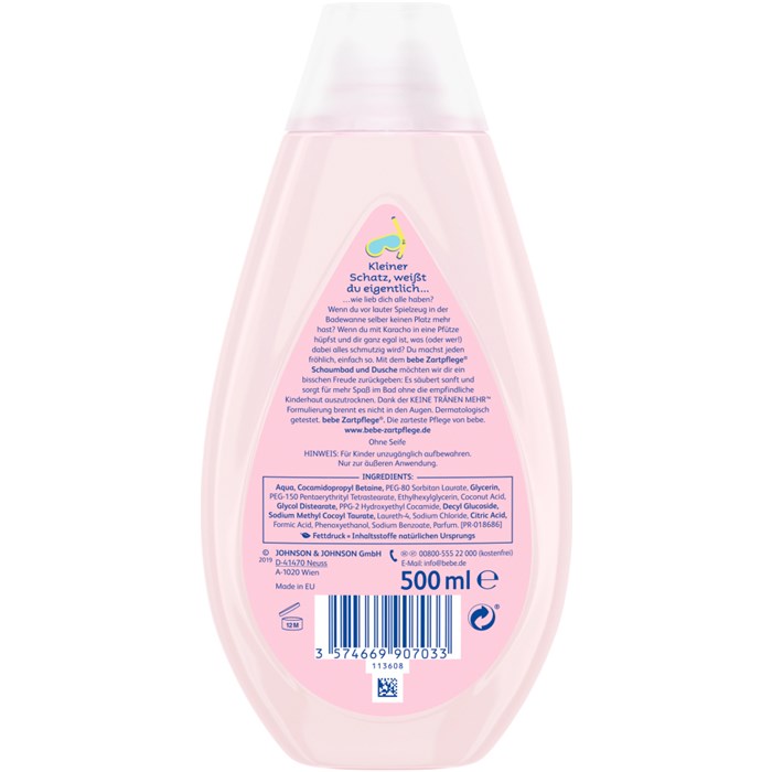 Schaumbad und Dusche
