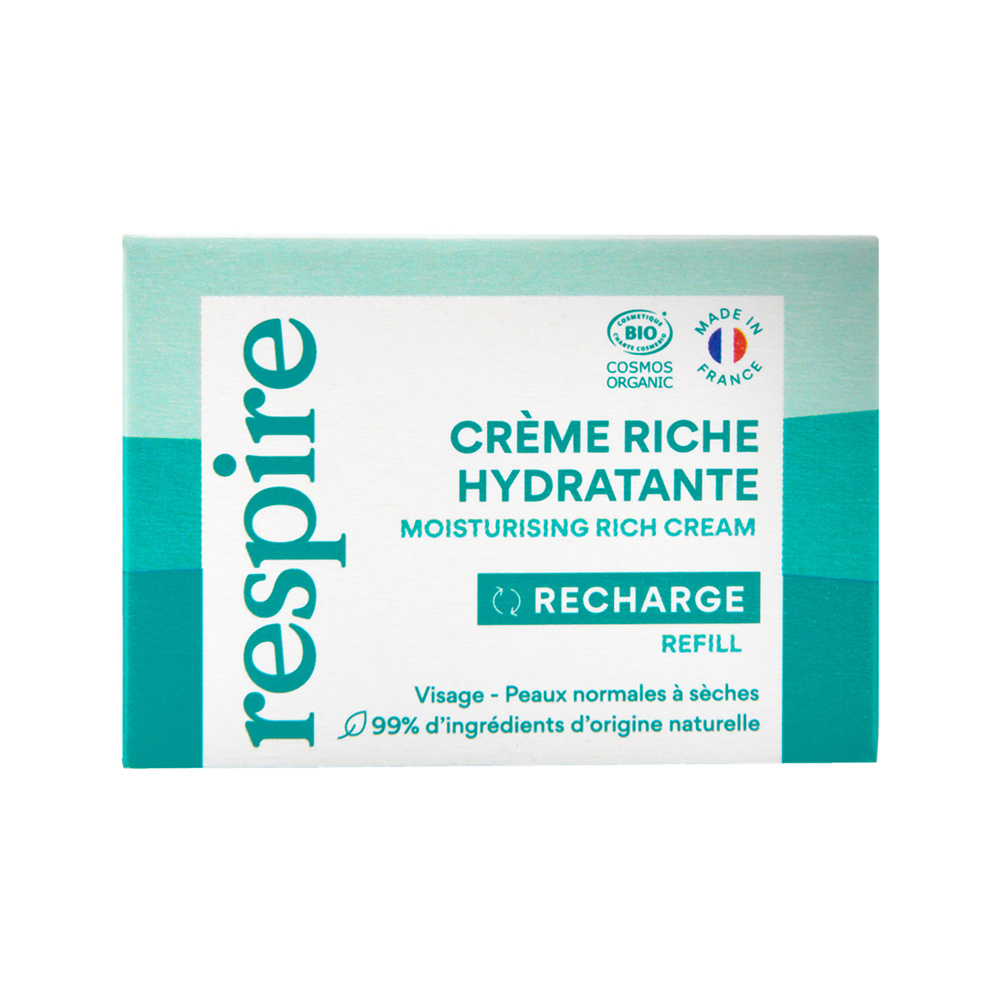 Respire Recharge crème riche hydratante 50ml CRÈME VISAGE