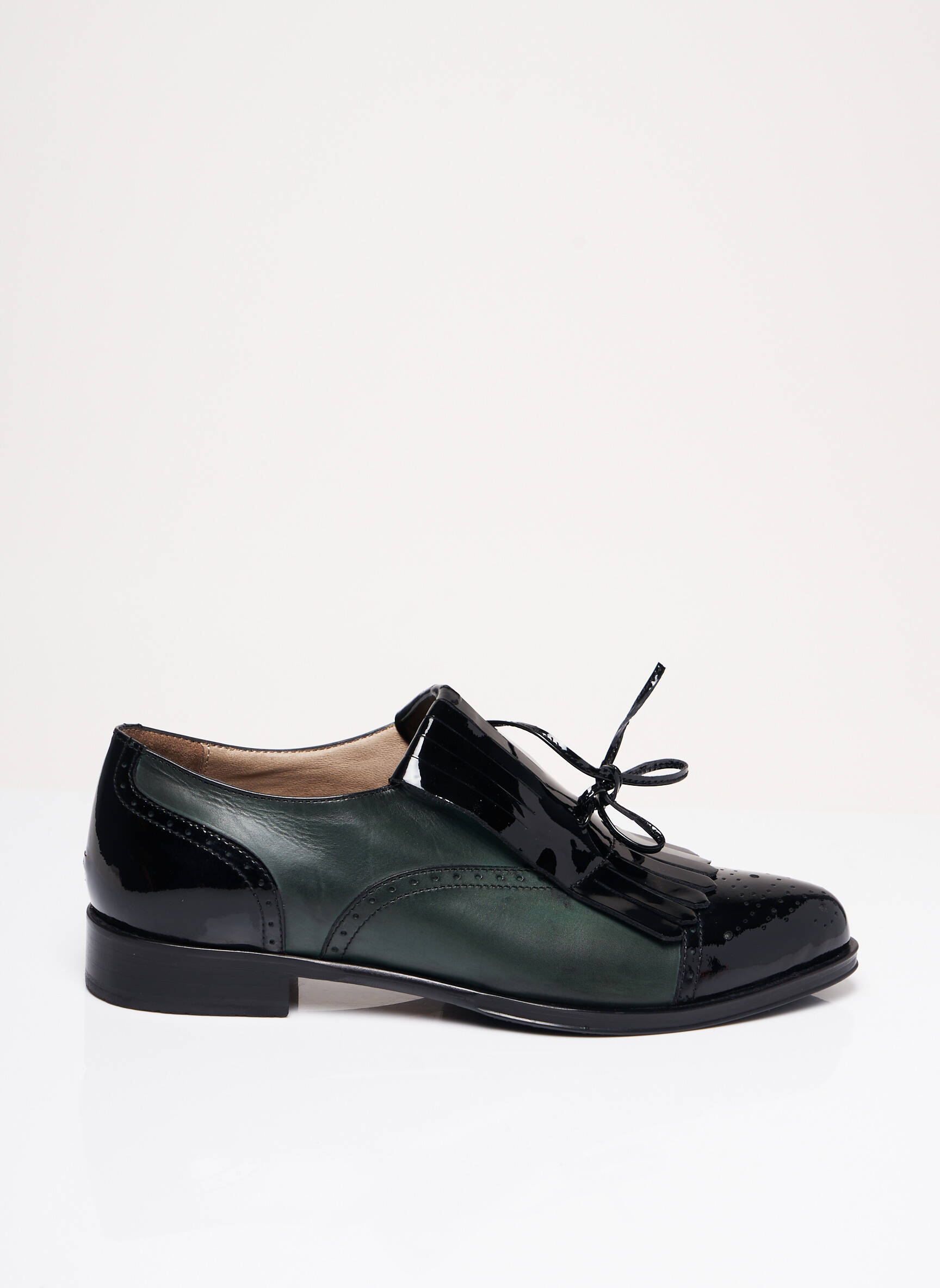 Calpierre Derby Femme couleur vert