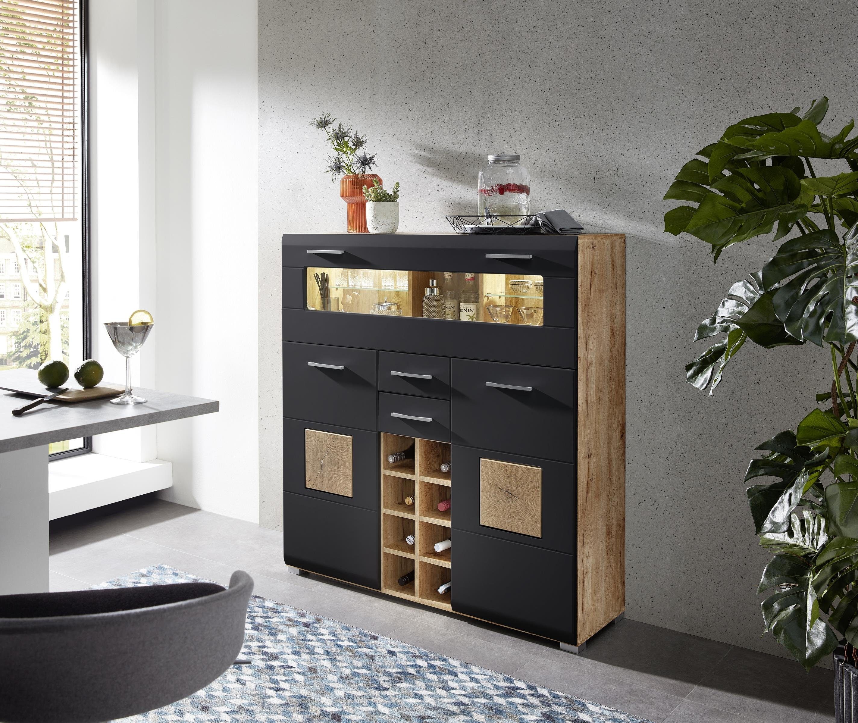 möbelando Barschrank 