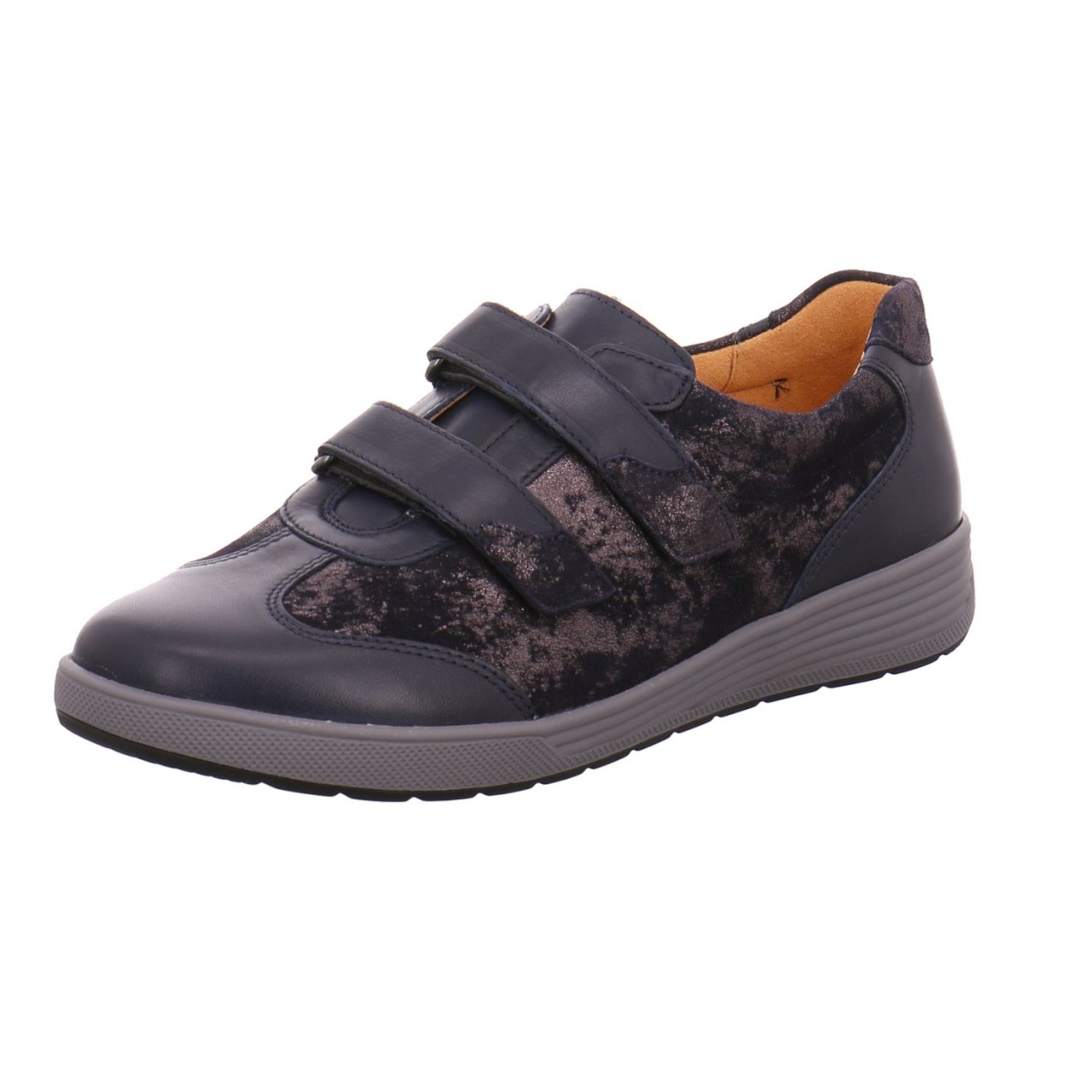 GANTER Komfort Slipper blau