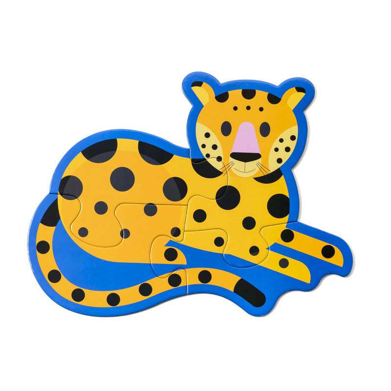 4 puzzles animaux autocorrectifs Oxybul