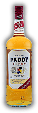 Paddy Old Irish Whiskey 1,0 Liter Paddy Old Irish Whiskey 1,0 Liter Ausgezeichnet für Irish Coffee geeignet. 1	 Liter - Vol 40%