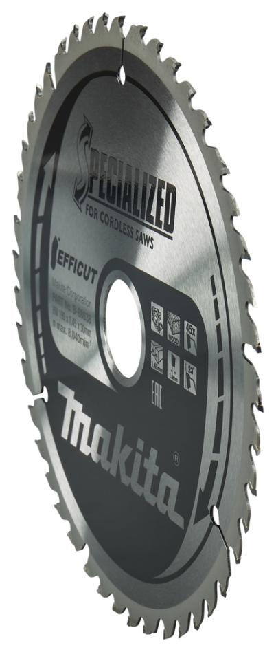 Makita B-68638 körfűrészlap fa Efficuthoz 190 x 30 x 1,45 45T tartozékok