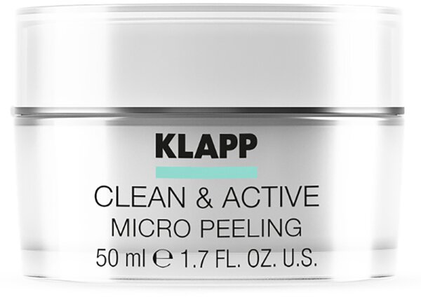 KLAPP Skin Care Science Clean & Active Micro Peeling Gesichtspeeling