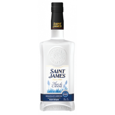 SAINT JAMES - RHUM BLANC AGRICOLE - FLEUR DE CANNE
