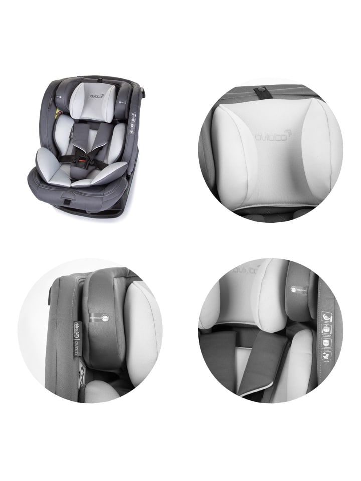Chipolino Kindersitz i-Size Aviato in grau günstig kaufen onesize
