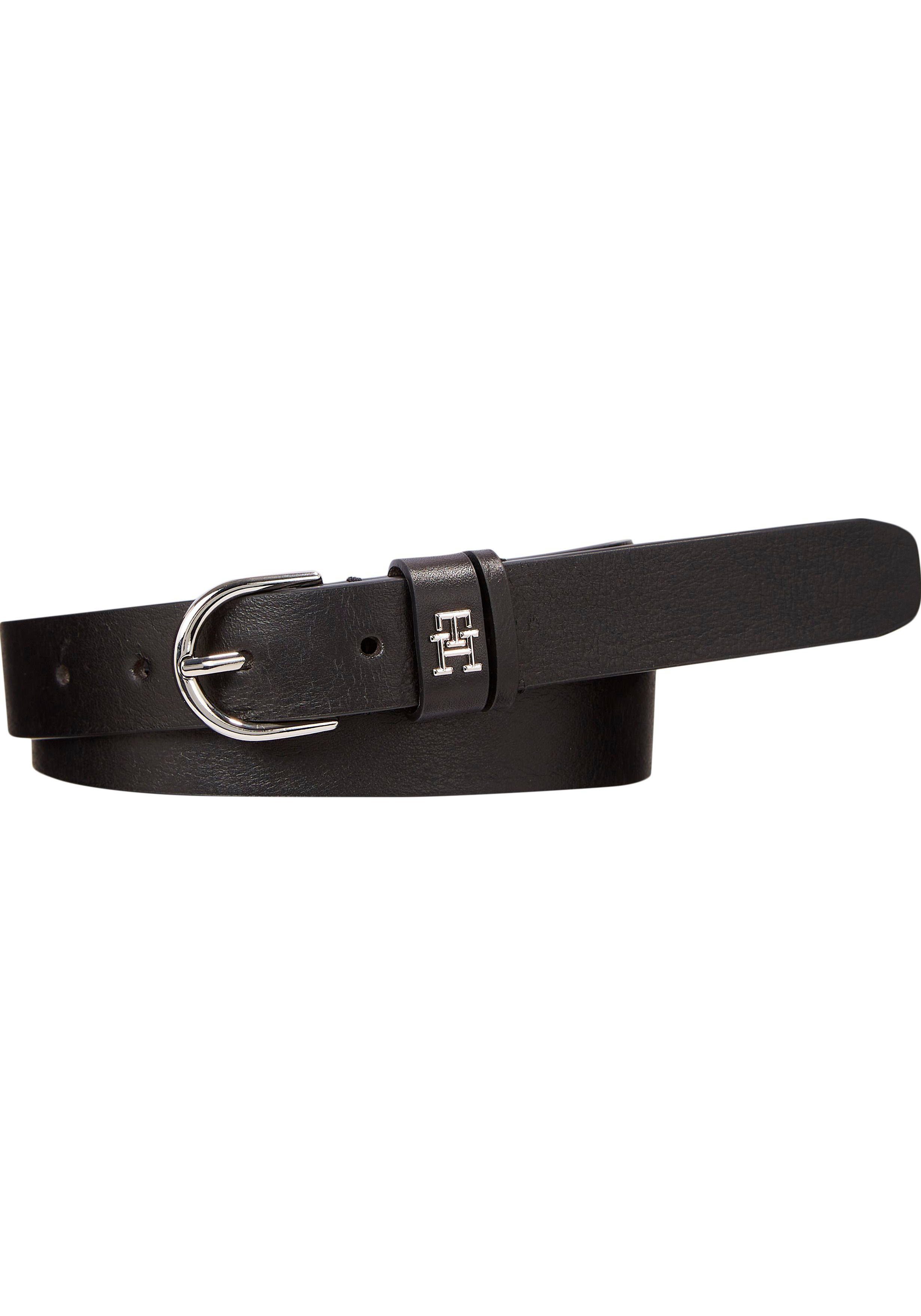 Tommy Hilfiger Ledergürtel ESSENTIAL EFFORTLESS 2.5 mit Tommy Hilfiger Label aus Metall