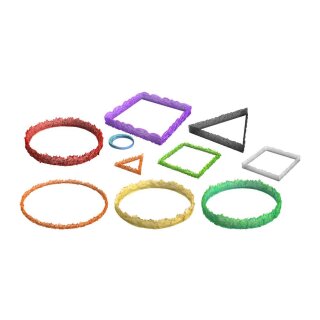 D&D Icons of the Realms Miniaturen Spell Effects: Halaster's Tumultuous Templates