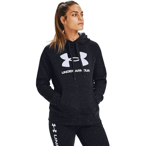 DAMEN LANGARM RIVAL FLEECE LOGO HOODIE