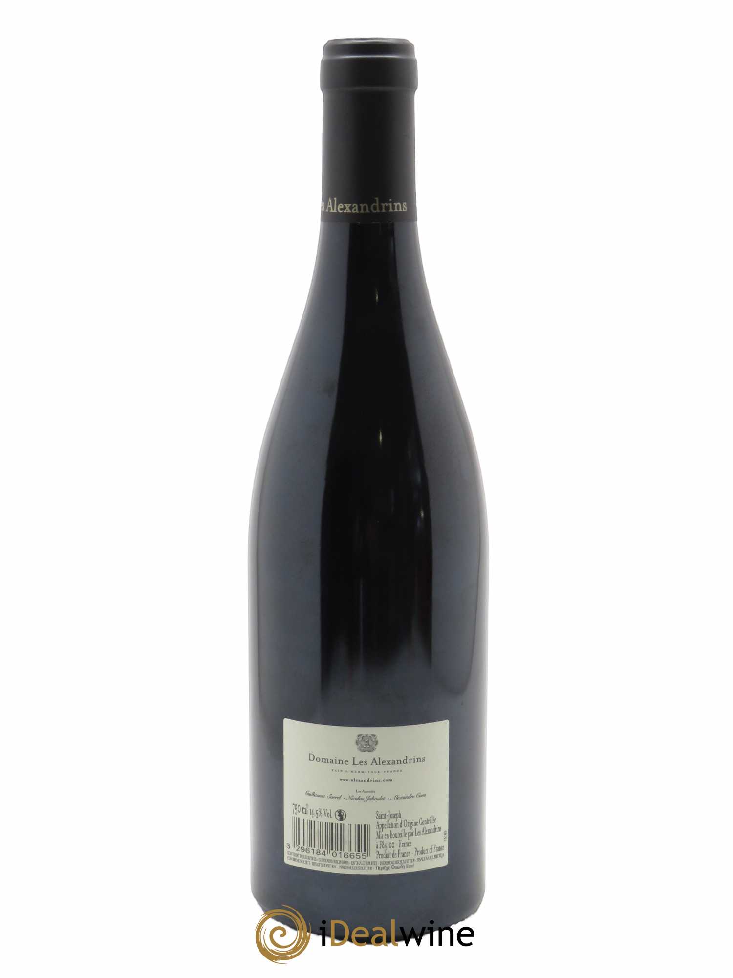 Saint-Joseph Les Ponts Domaine Les Alexandrins  2019 - Lot de 1 Bouteille
