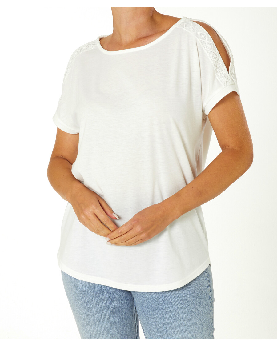 T-Shirt mit Cut-outs