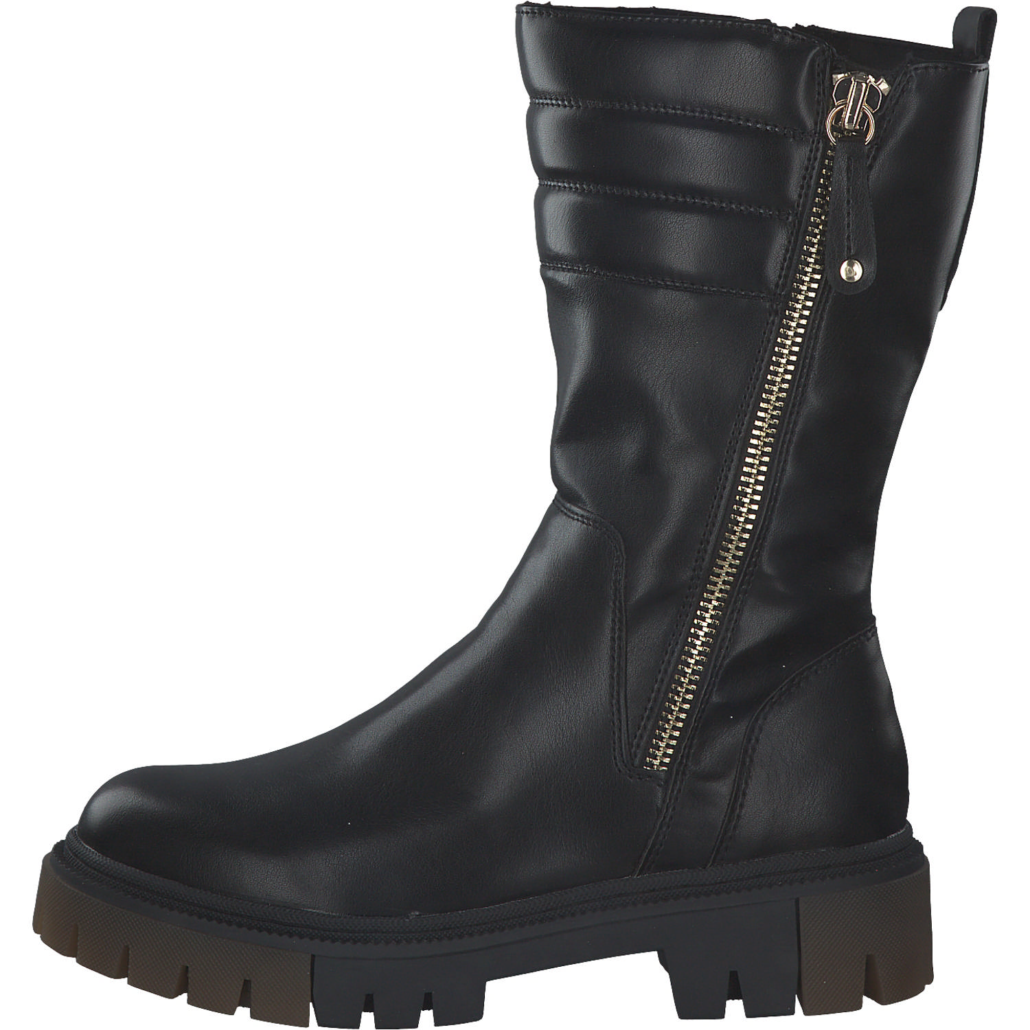 Marco Tozzi 26861, Winterstiefel, Damen, black/ gold