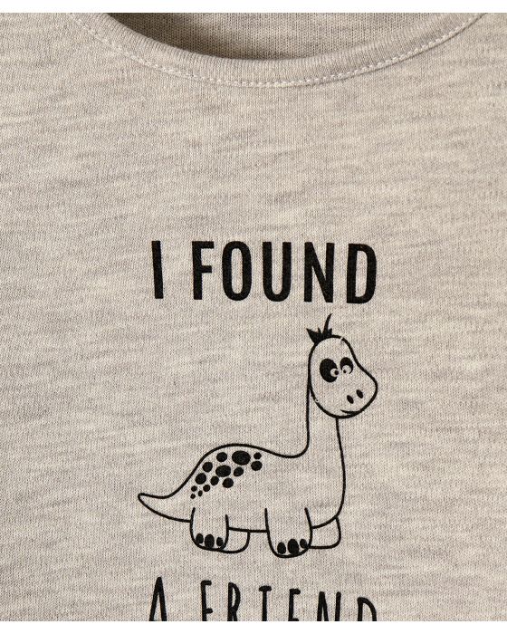Tee-shirt garçon I found a friend Thermolactyl