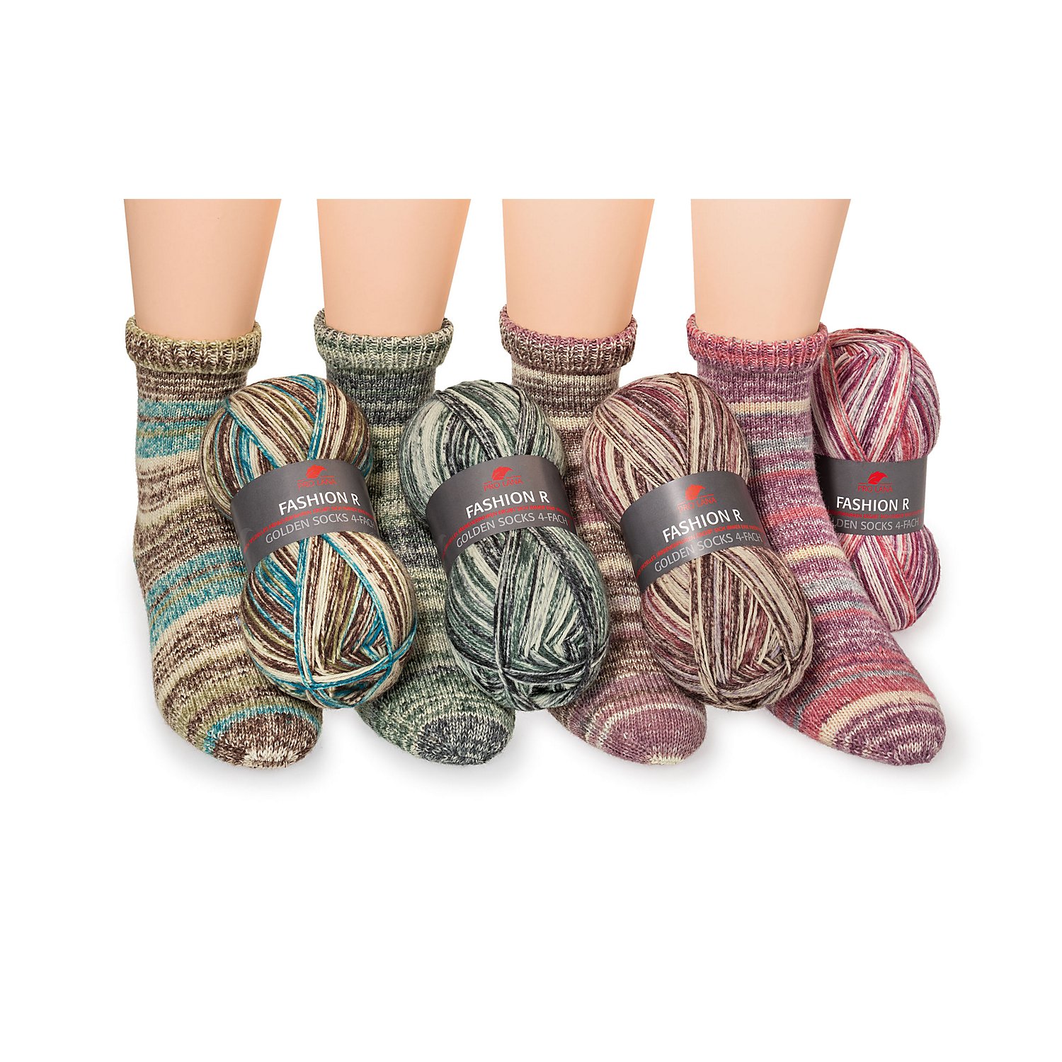 Pro Lana Sockenwolle Golden Socks Color 