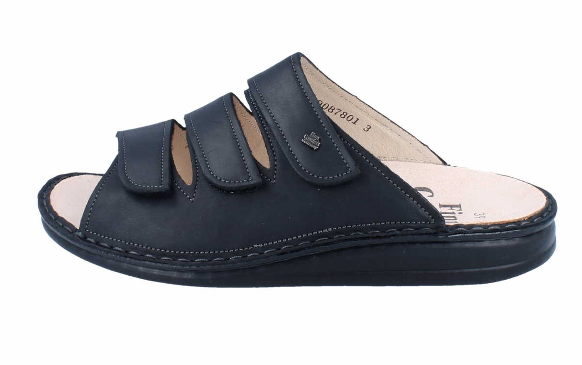 FINN COMFORT Pantoletten schwarz Korfu-Vororder