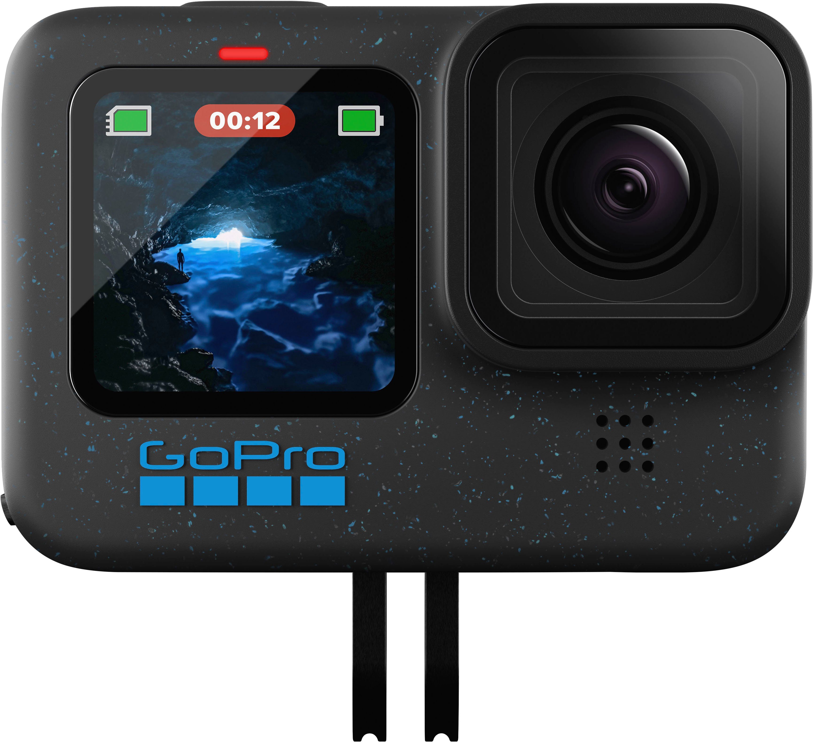 GoPro HERO 12 Action Cam (5,3K, Bluetooth, WLAN (Wi-Fi), 2x opt. Zoom)