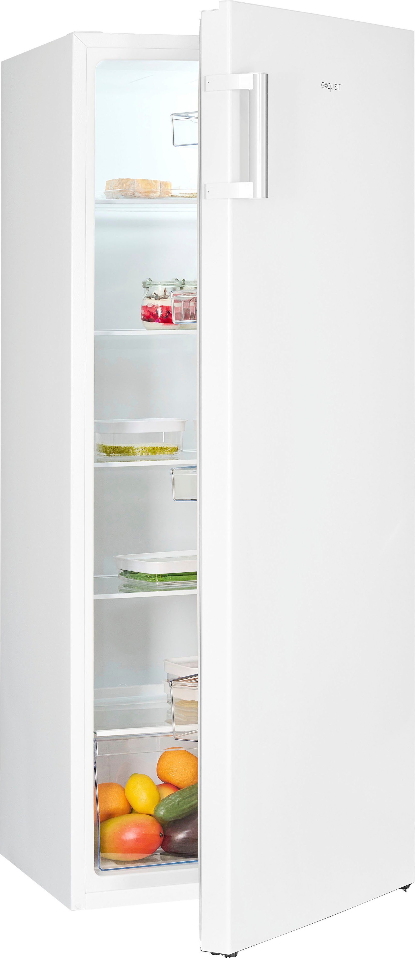 exquisit Vollraumkühlschrank KS320-V-H-010E, 143,4 cm hoch, 55 cm breit