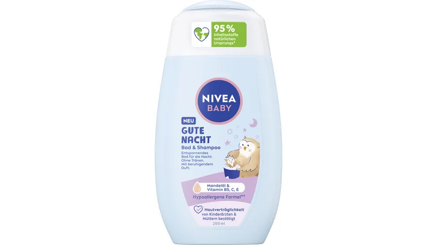 Nivea Baby Gute Nacht Bad & Shampoo 200 ml