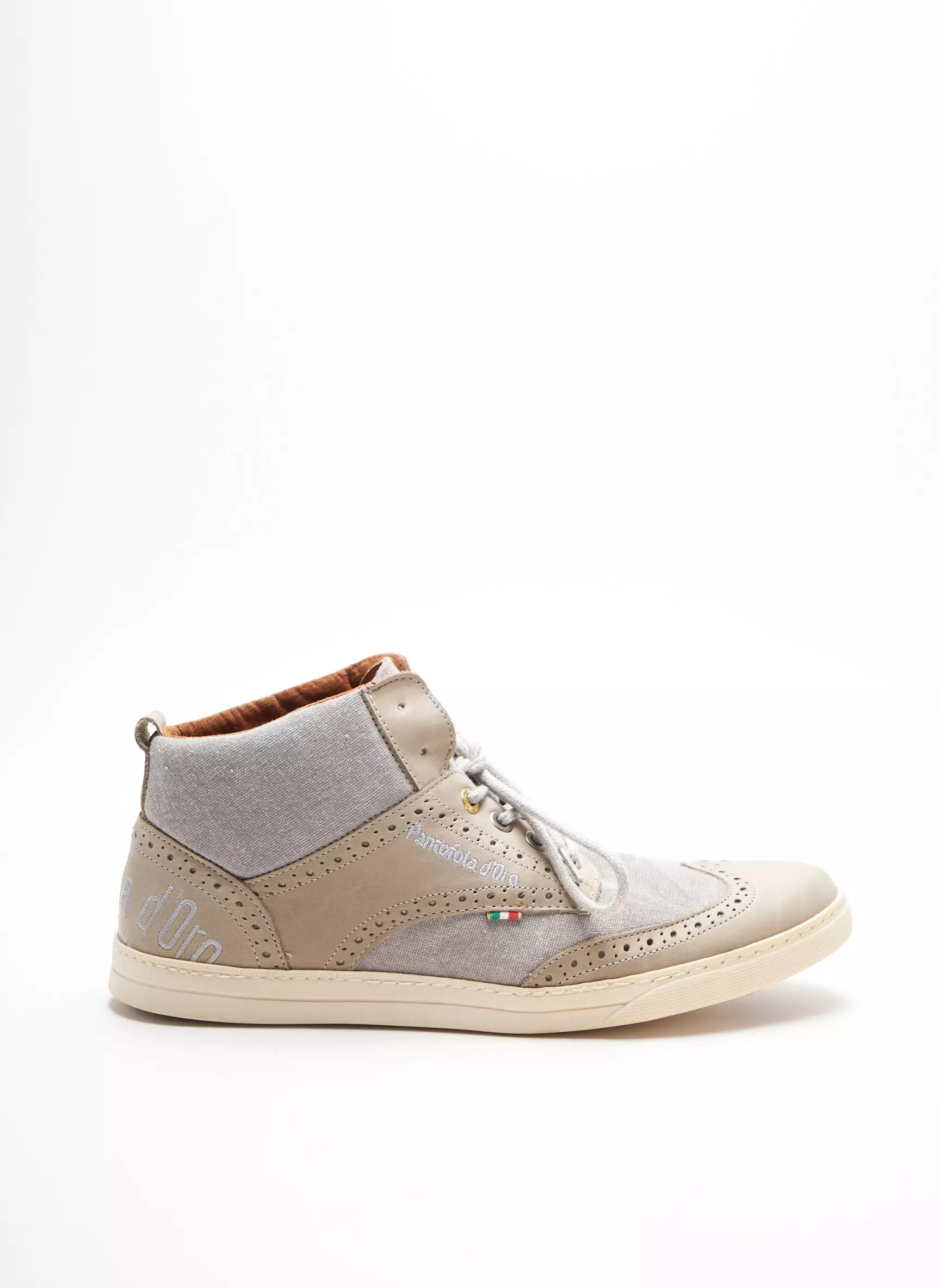 Pantofola D Oro Baskets Homme couleur gris