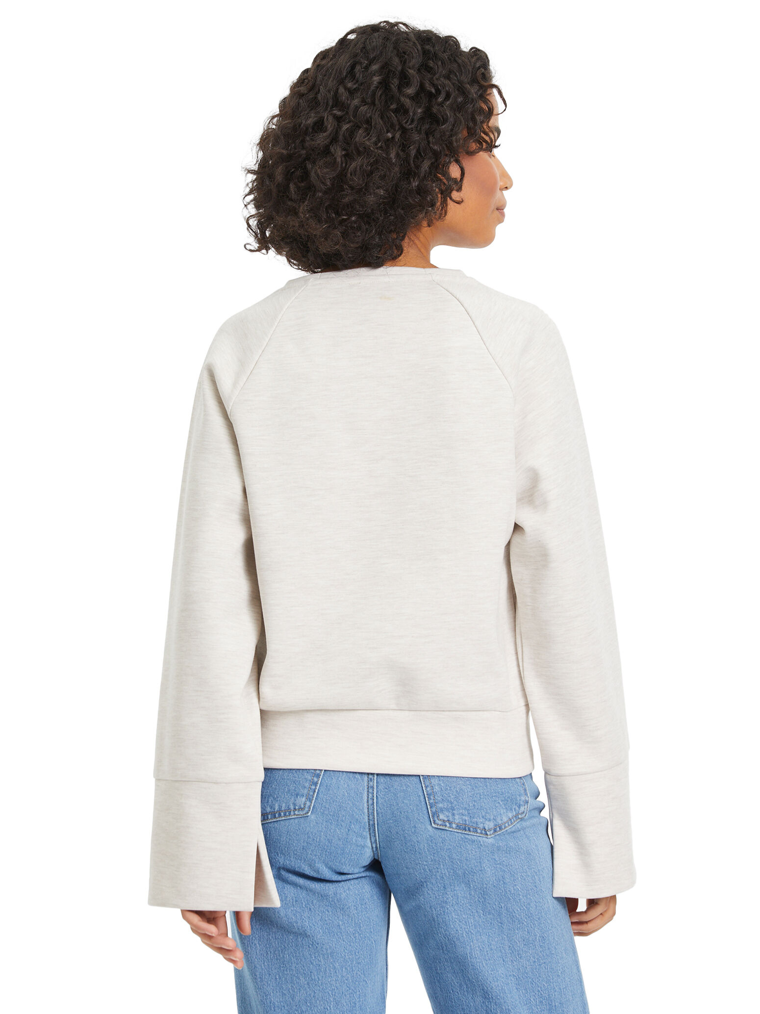Sweat-shirt - beige
