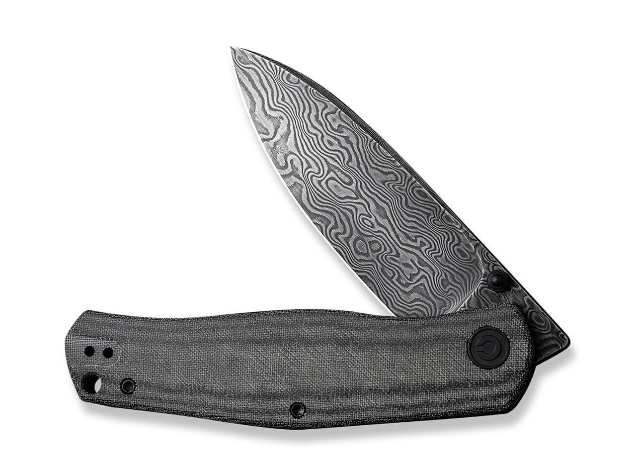 Sokoke Micarta Black Damascus