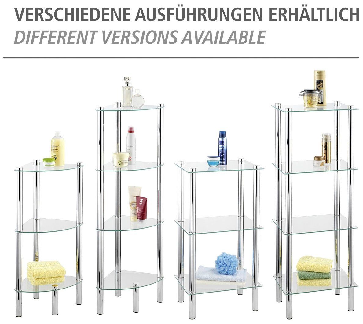 WENKO Eckregal Yago, 1 Ablage