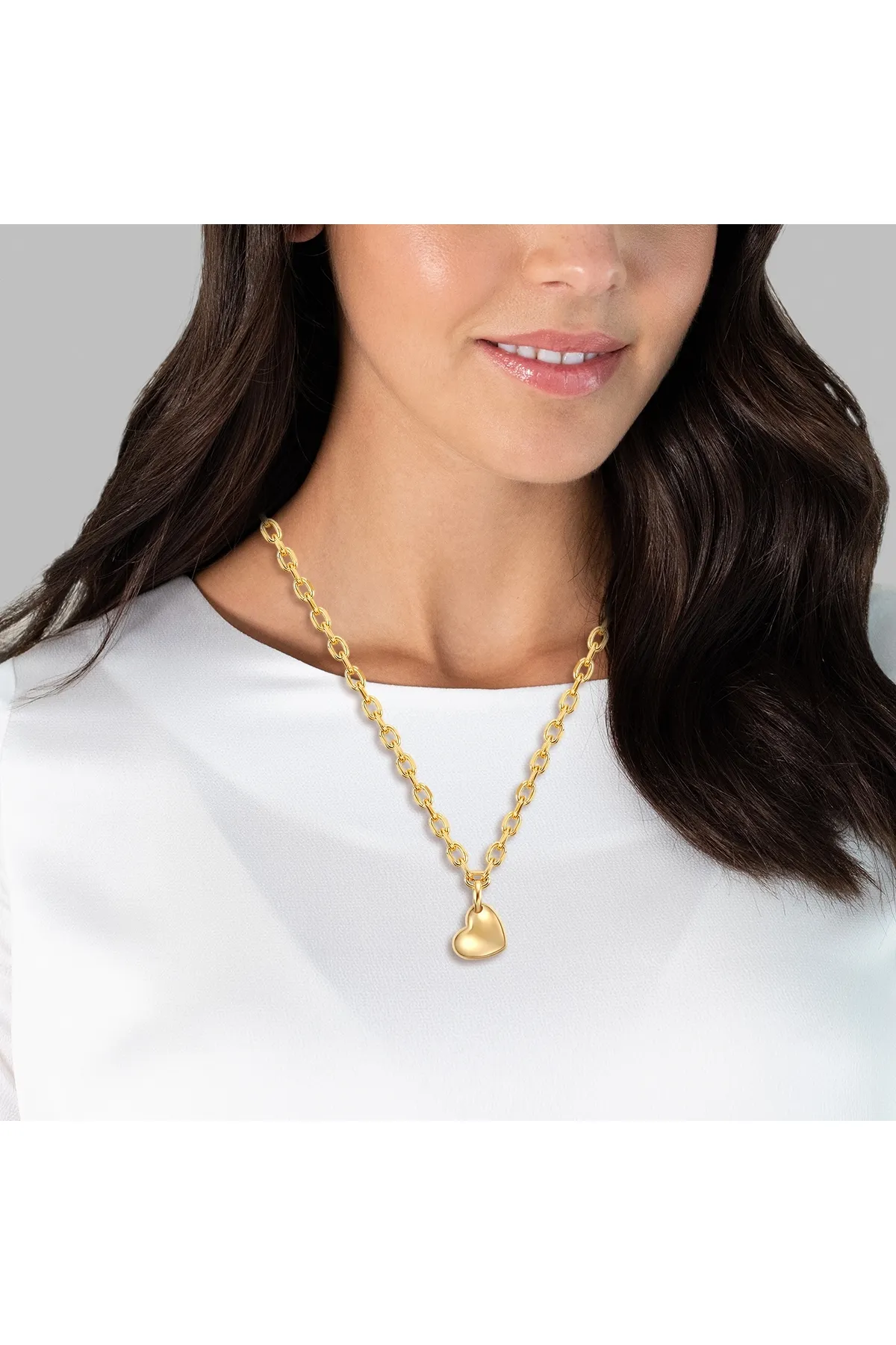 YOKOAMİİ  Modeschmuckhalskette Kette mit Anhänger gelbgold