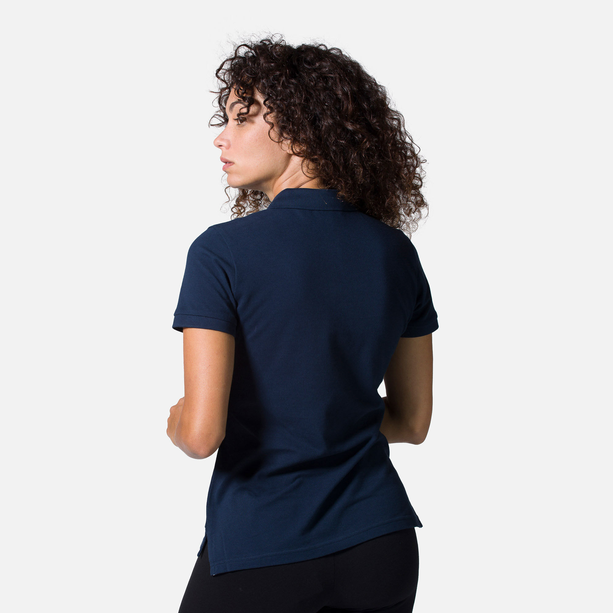 Polo Logo Femme