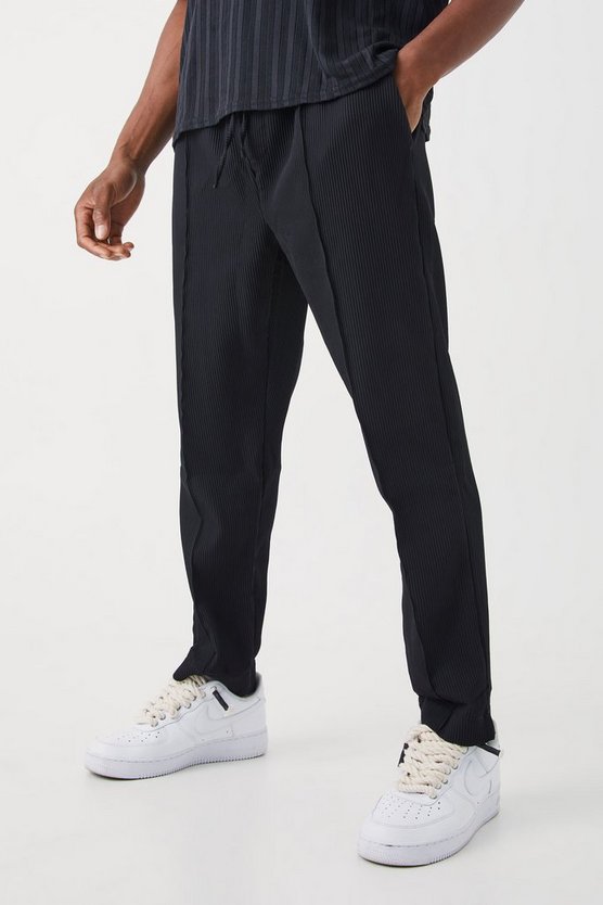 Slim-Fit Hose mit elastischem Bund