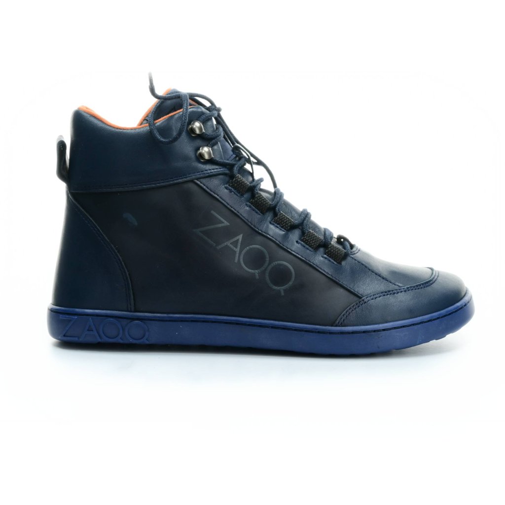 Zaqq Walqer Navy Barfußstiefeletten