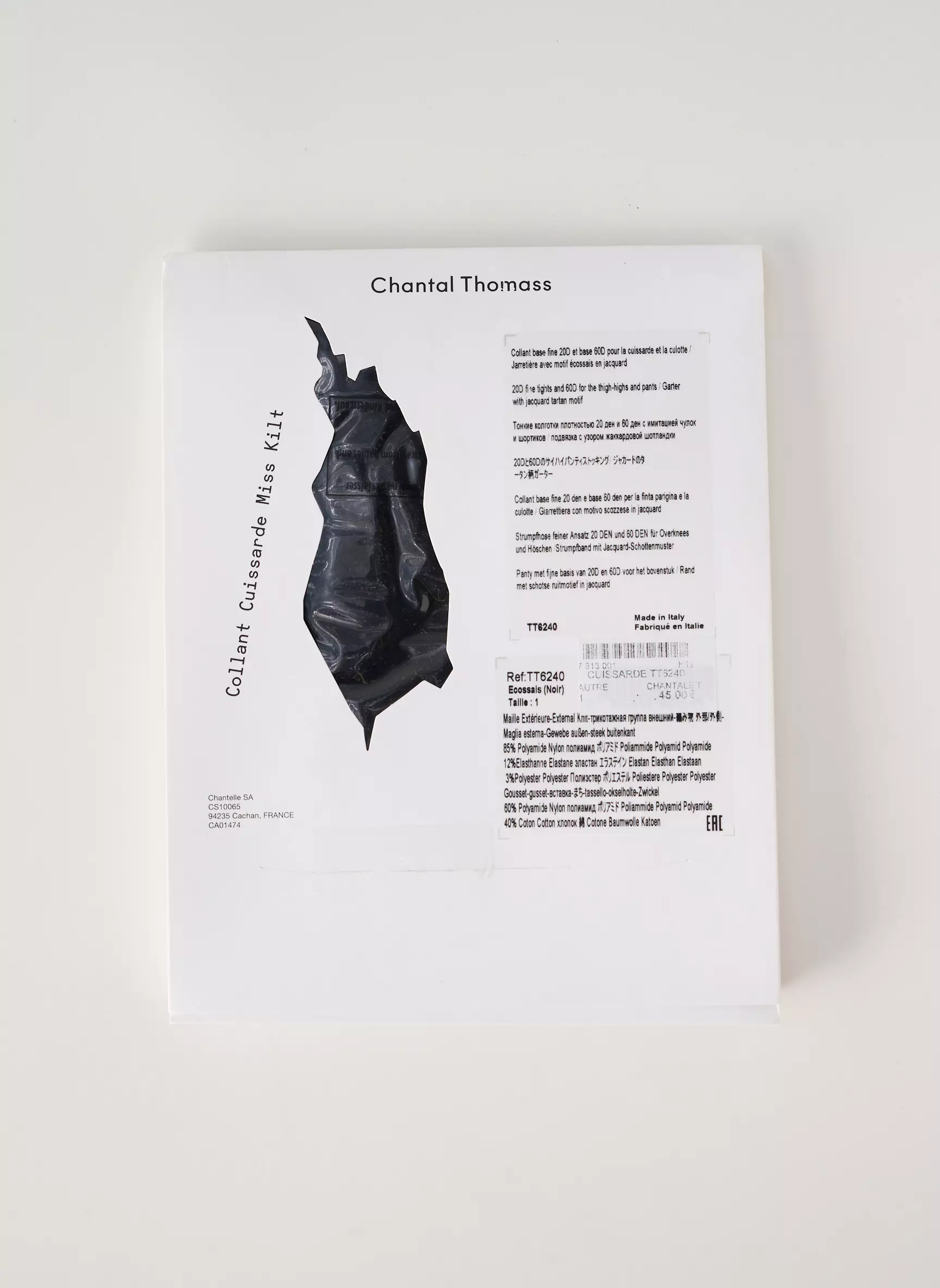 Chantal Thomass Collant Femme couleur noir