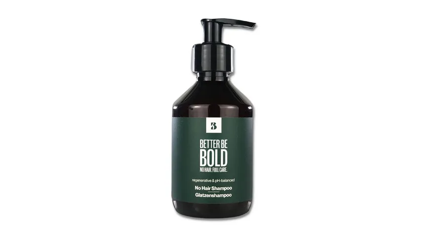 BETTER BE BOLD Pflegendes Glatzenshampoo (0-6mm) 200 ml