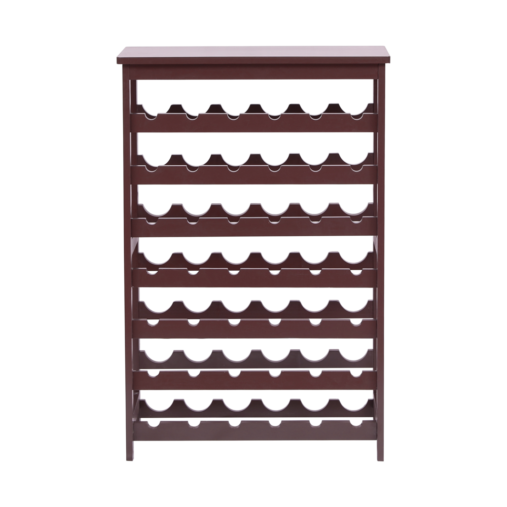 Happy Home Happy Home Weinregal Standregal für 42 Flaschen HWR20-HOL Holz