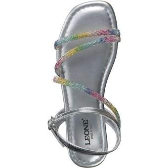 Leone Sandale in silber