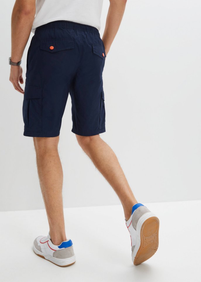 Schlupf-Cargo-Bermuda, Regular Fit