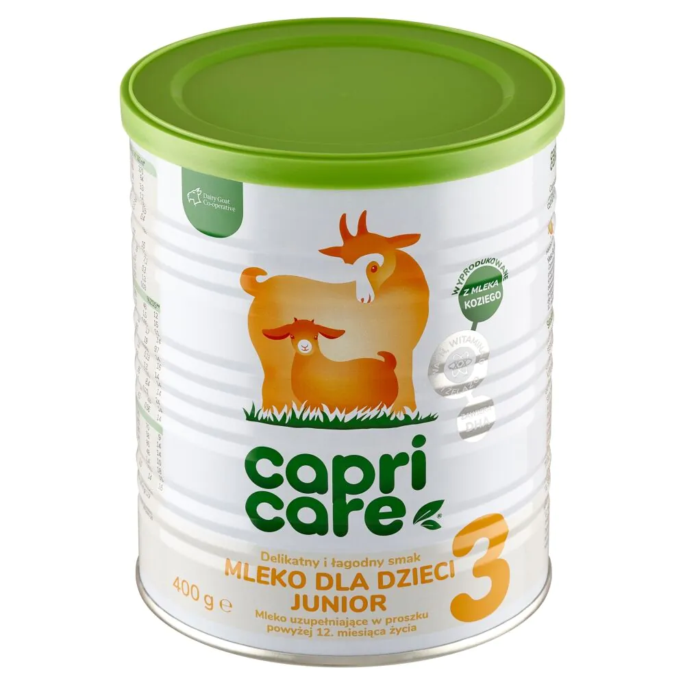 Capricare 3 Junior млеко за дојење на бази козјег млека