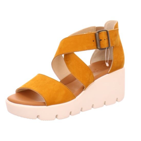 PAUL GREEN Klassische Sandalen gelb