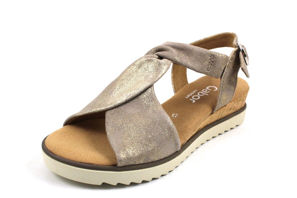 GABOR Klassische Sandalen grau