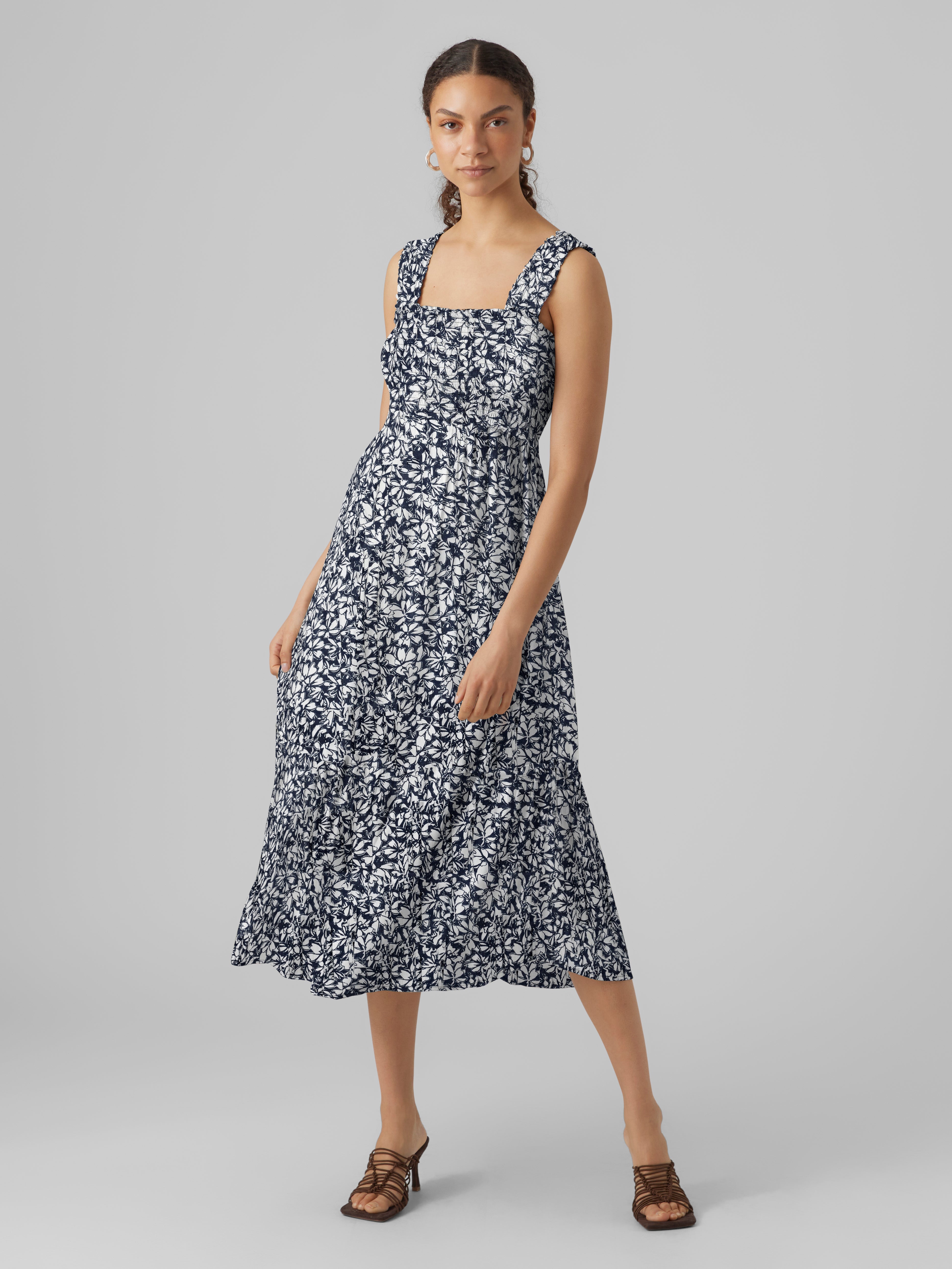VMMENNY Langes Kleid