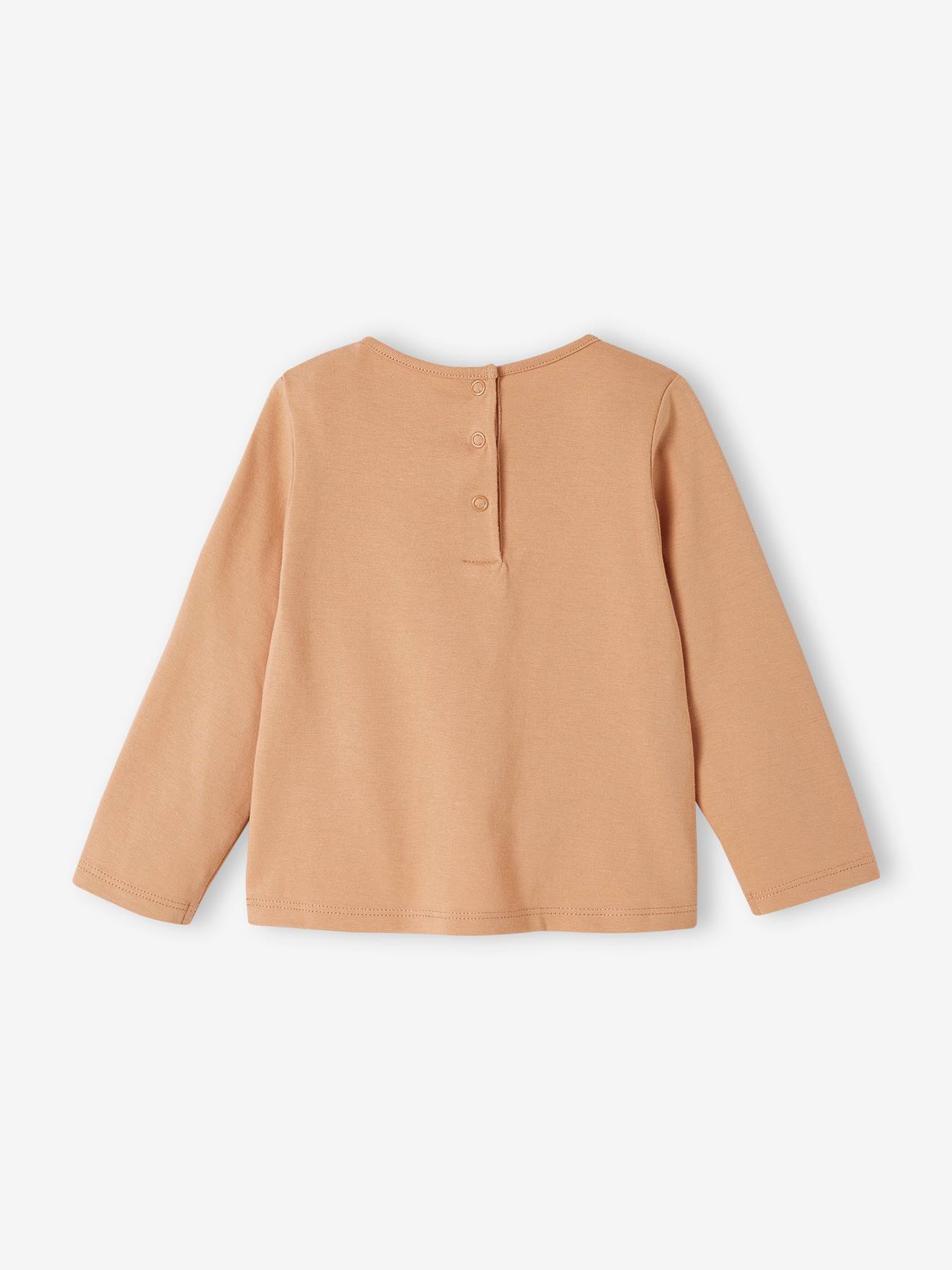Vertbaudet Baby Shirt BASIC Oeko-Tex - karamell