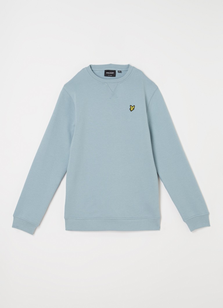 Pulover cu logo brodat Lyle & Scott