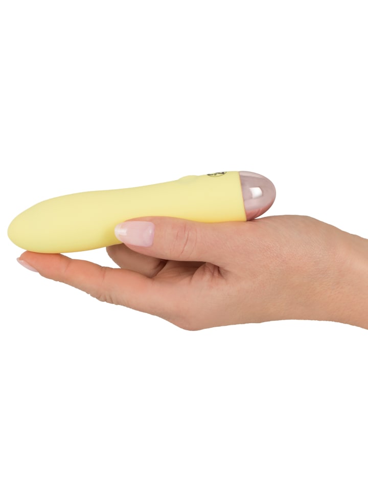 Cuties Vibrator Minivibrator in gelb günstig kaufen 13 cm