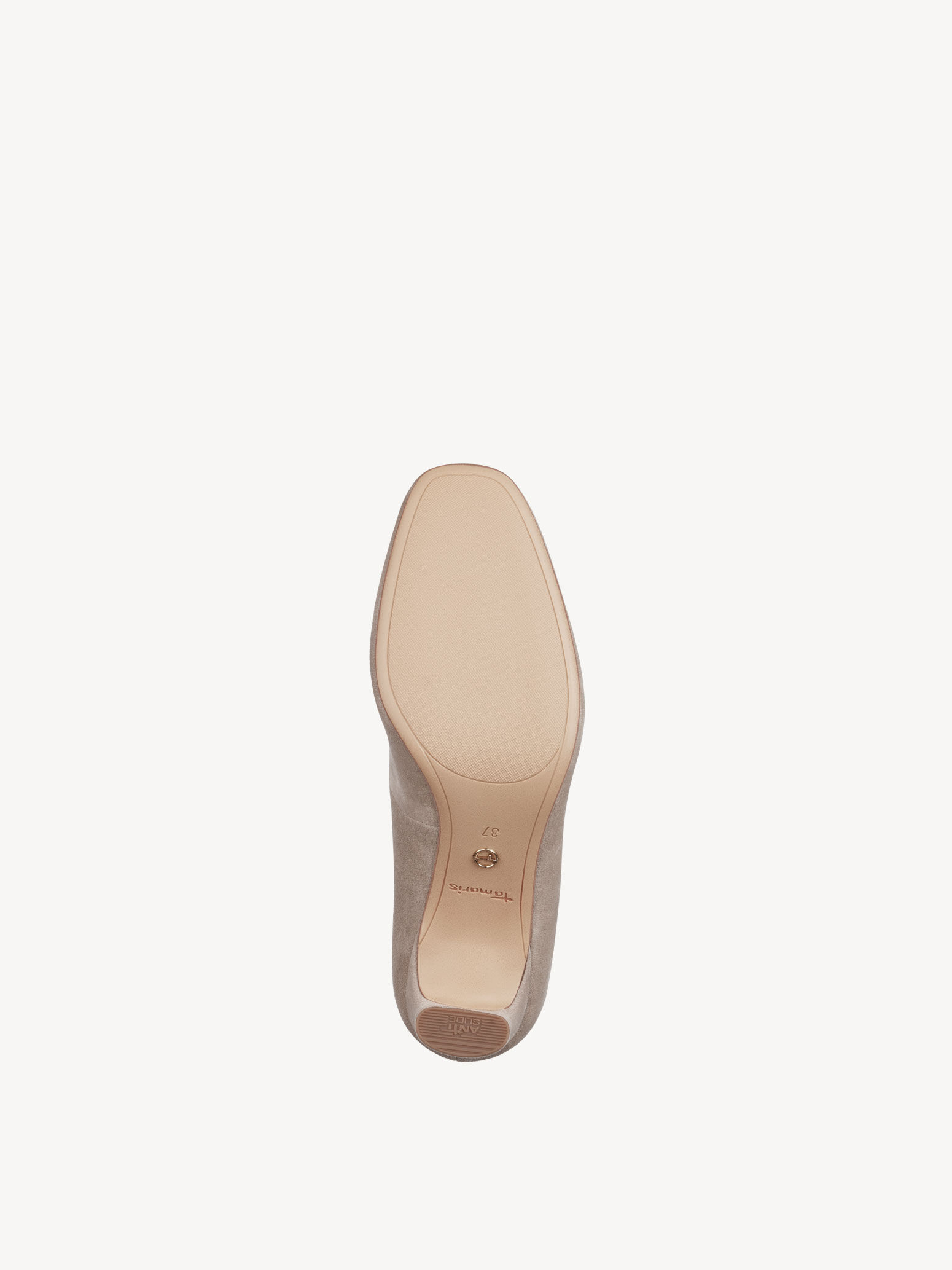 Escarpin en cuir - beige